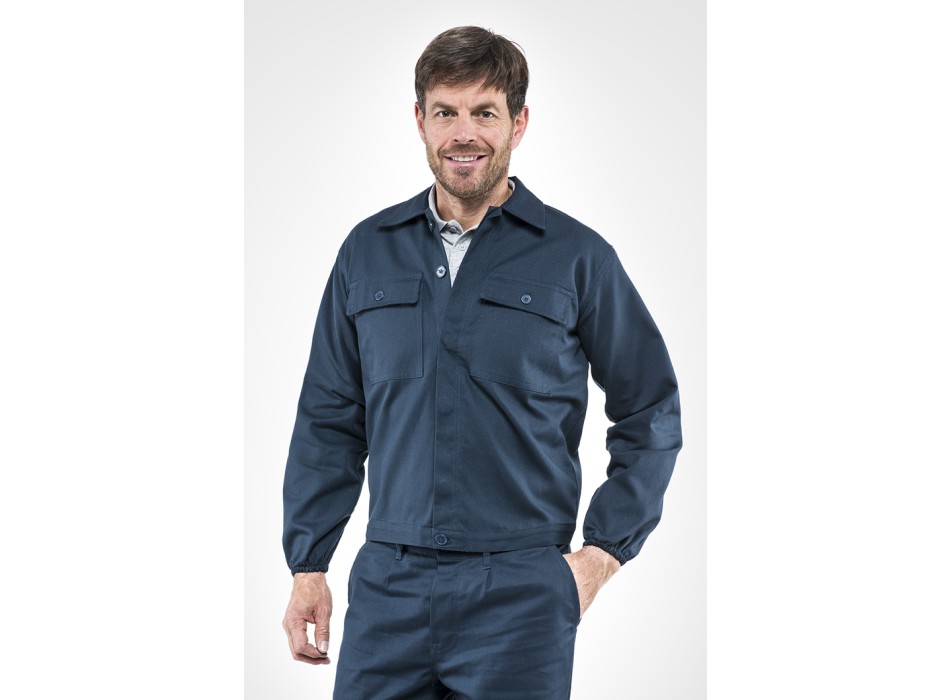 GIUBBINO COT.MASSAUA BLU C/ELASTICO FullGadgets.com