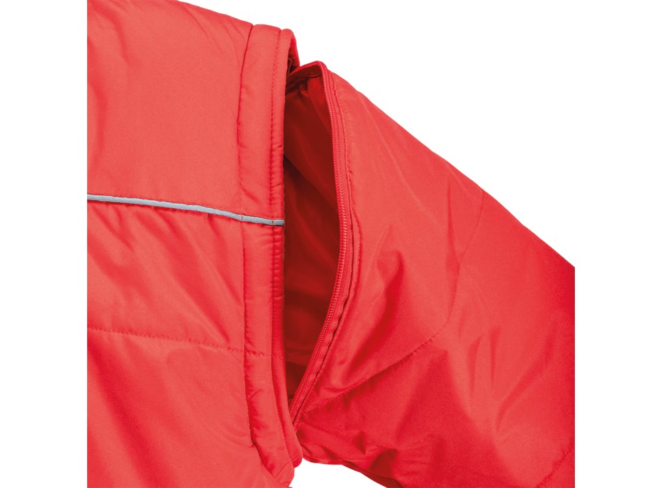 Giubbotto imbottito in poliestere pongee con maniche staccabili FullGadgets.com