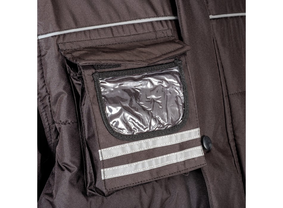 Giubbotto imbottito in poliestere pongee con maniche staccabili FullGadgets.com