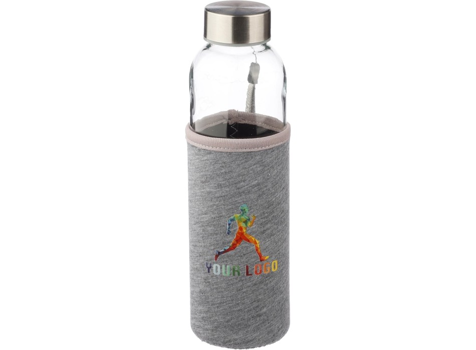 Glass bottle (500 ml) with neoprene sleeve Nika FullGadgets.com