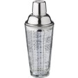 Glass cocktail shaker 400 ml Adela FullGadgets.com