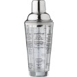 Glass cocktail shaker 400 ml Adela FullGadgets.com