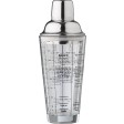 Glass cocktail shaker 400 ml Adela FullGadgets.com