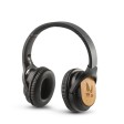 GOULD. Cuffie wireless pieghevoli con durata della batteria di 4 ore in bambù e ABS FullGadgets.com