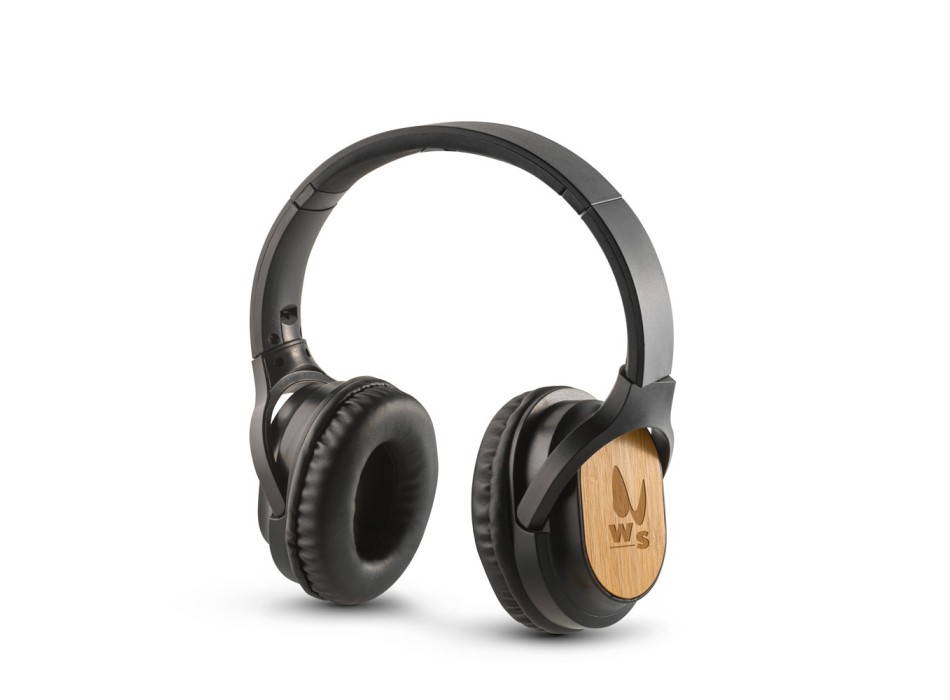 GOULD. Cuffie wireless pieghevoli con durata della batteria di 4 ore in bambù e ABS FullGadgets.com
