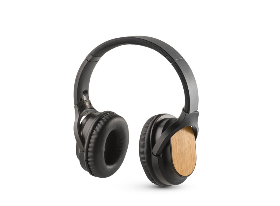 GOULD. Cuffie wireless pieghevoli con durata della batteria di 4 ore in bambù e ABS FullGadgets.com