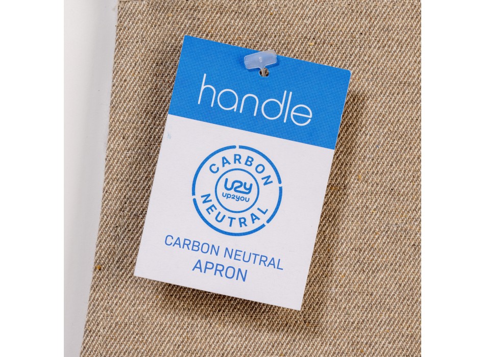 Grembiule carbon neutral in cotone riciclato 280 gr/m2 FullGadgets.com