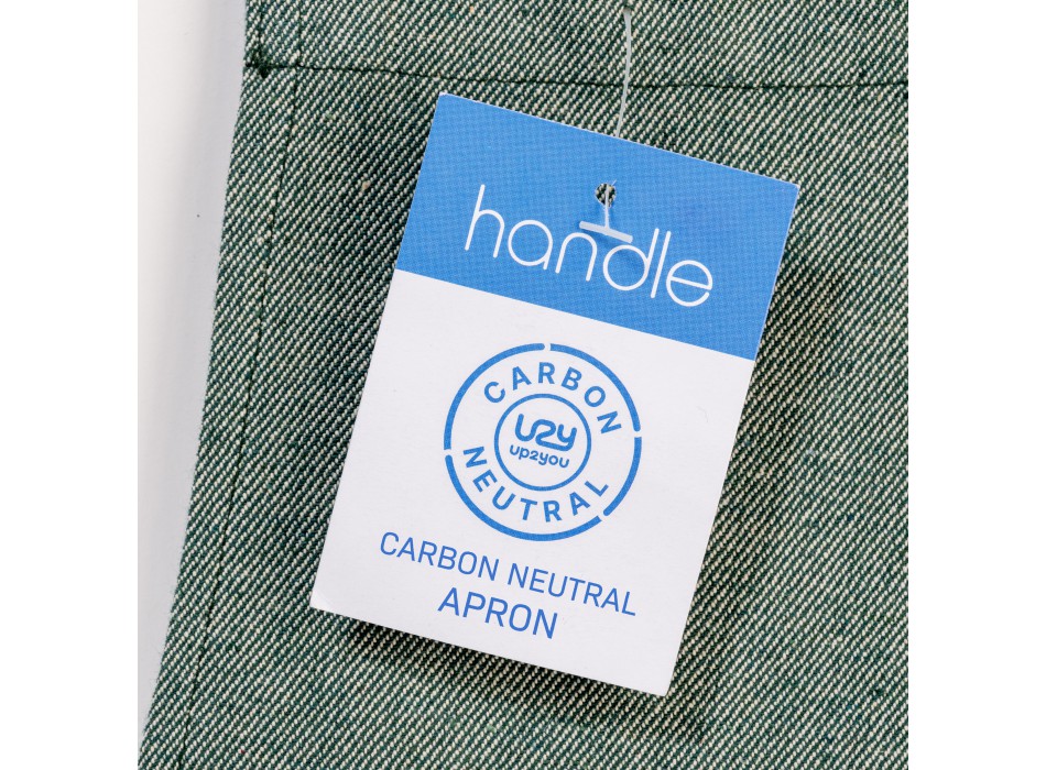 Grembiule carbon neutral in cotone riciclato 280 gr/m2 FullGadgets.com