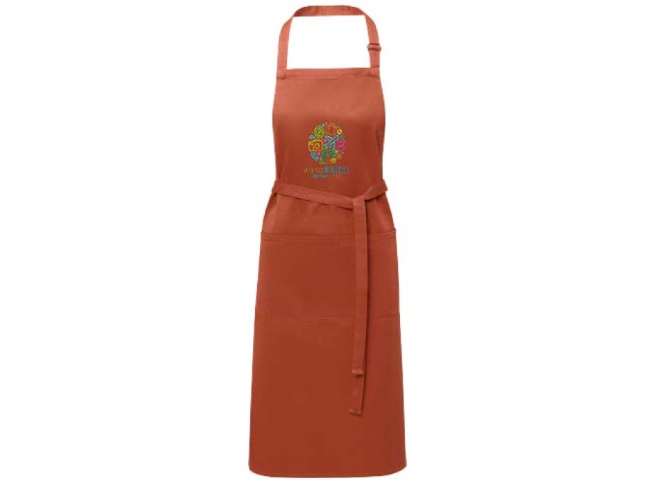 Grembiule Porta Vestiti Per Bucato Con Tasca – Oxford, Capacità 10 Kg, Unisex, Rosso, Taglia Unica