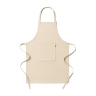 Grembiule da cucina lungo in cotone riciclato 180 g/m2. Tasca frontale FullGadgets.com
