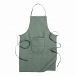 Grembiule da cucina lungo in cotone riciclato da 280 g/m2, effetto melange FullGadgets.com