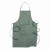 Grembiule da cucina lungo in cotone riciclato da 280 g/m2, effetto melange