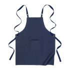 Grembiule da cucina lungo in denim di cotone riciclato da 220 g/m2 FullGadgets.com