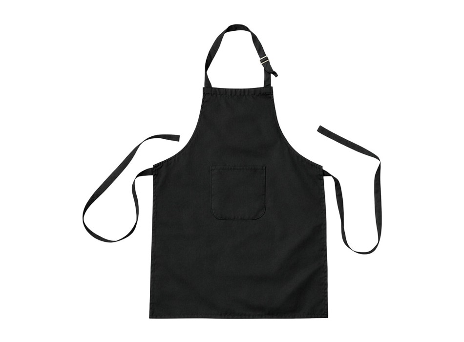Grembiule da cucina lungo regolabile in cotone e poliestere. Tasca frontale FullGadgets.com