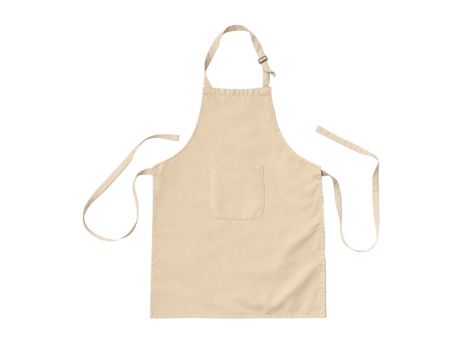 Grembiule da cucina lungo regolabile in cotone e poliestere. Tasca frontale FullGadgets.com