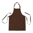 Grembiule da cucina lungo regolabile in cotone e poliestere. Tasca frontale FullGadgets.com
