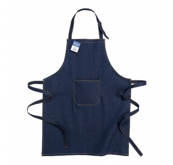 Grembiule in tessuto denim riciciclato con tasca frontale FullGadgets.com