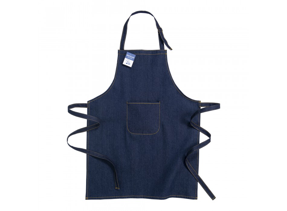 Grembiule in tessuto denim riciciclato con tasca frontale FullGadgets.com