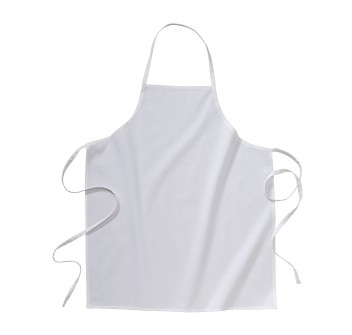 Grembiule lungo bianco 100% cotone FullGadgets.com