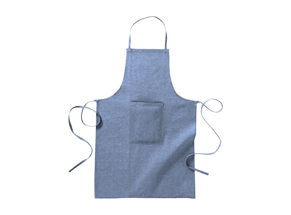 Grembiule lungo cotone riciclato, con tasca frontale FullGadgets.com