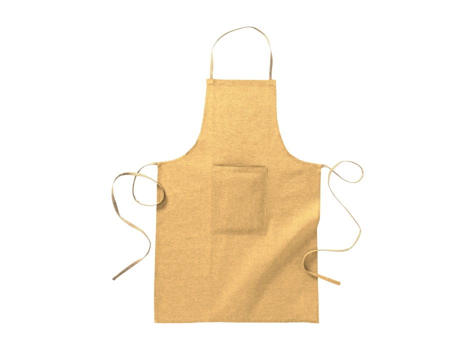 Grembiule lungo cotone riciclato, con tasca frontale FullGadgets.com