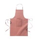 Grembiule lungo cotone riciclato, con tasca frontale FullGadgets.com