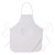 Grembiule lungo da cucina con tasca frontale in poliestere riciclato R-PET, 60x90 cm