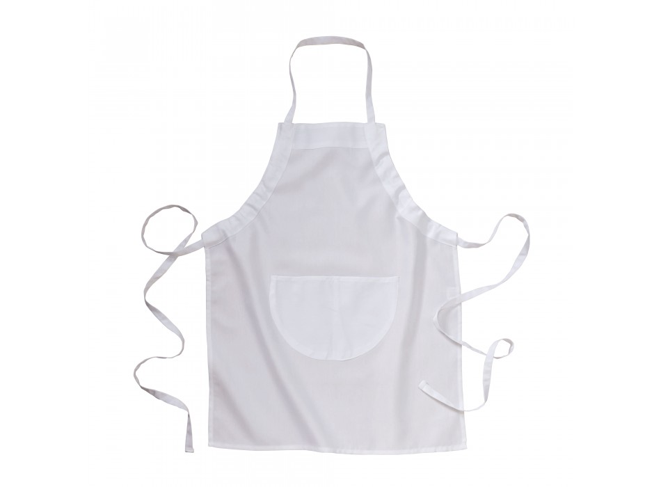 Grembiule lungo in 30 % cotone/70 % poliestere (160g/m2), 65x80 cm con tasca frontale FullGadgets.com