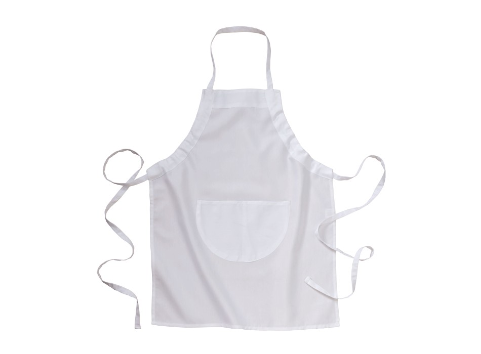 Grembiule lungo in 30 % cotone/70 % poliestere (160g/m2), 65x80 cm con tasca frontale FullGadgets.com