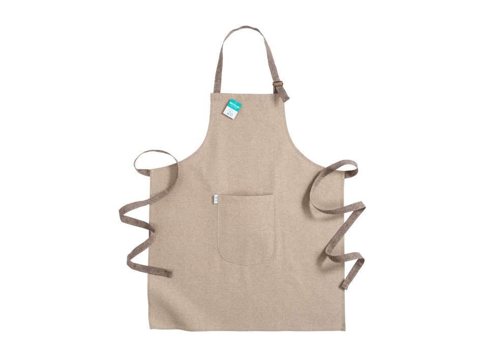 Grembiule lungo in cotone riciclato 190 g/m2. FullGadgets.com