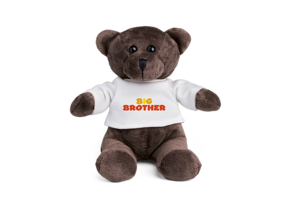 GRIZZLY. Peluche a forma di orsetto con t-shirt FullGadgets.com