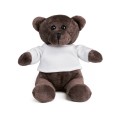 GRIZZLY. Peluche a forma di orsetto con t-shirt