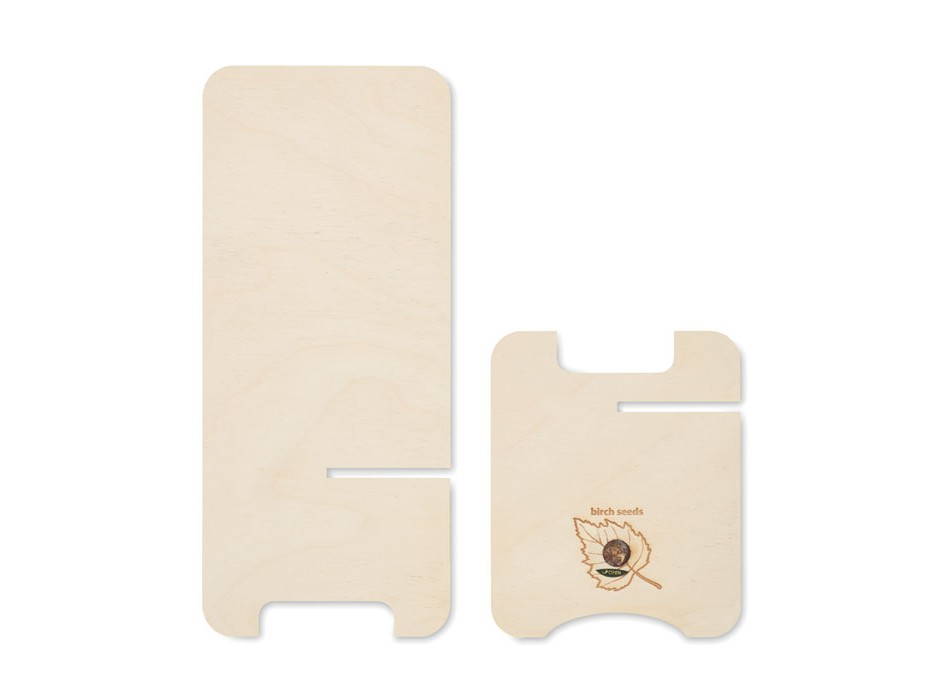 GROUW STAND - Supporto pertelefono betulla FullGadgets.com