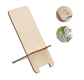 GROUW STAND - Supporto pertelefono betulla FullGadgets.com