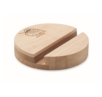 GROW ROUND STAND - Supporto pertelefono in betullaMO6991-40 FullGadgets.com