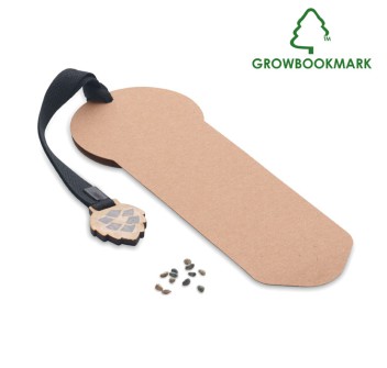 GROWBOOKMARK™ - Segnalibro in legno di pino FullGadgets.com