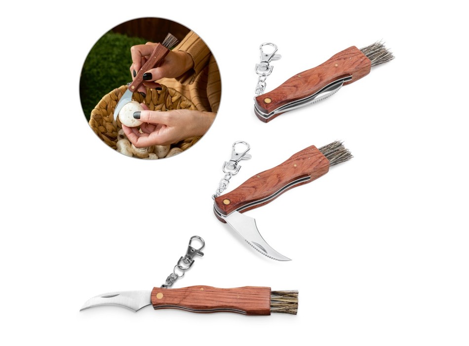 GUNTER. Coltello tascabile in acciaio inox e legno FullGadgets.com