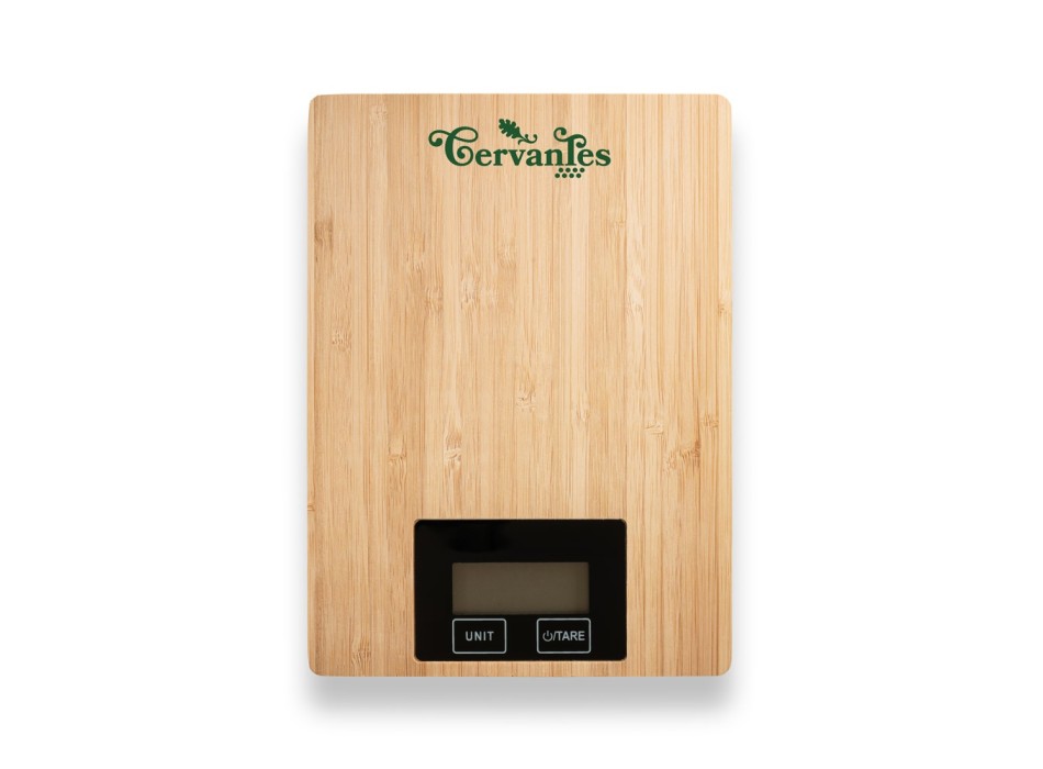 HEISENBERG. Bilancia da cucina digitale in bambù FullGadgets.com