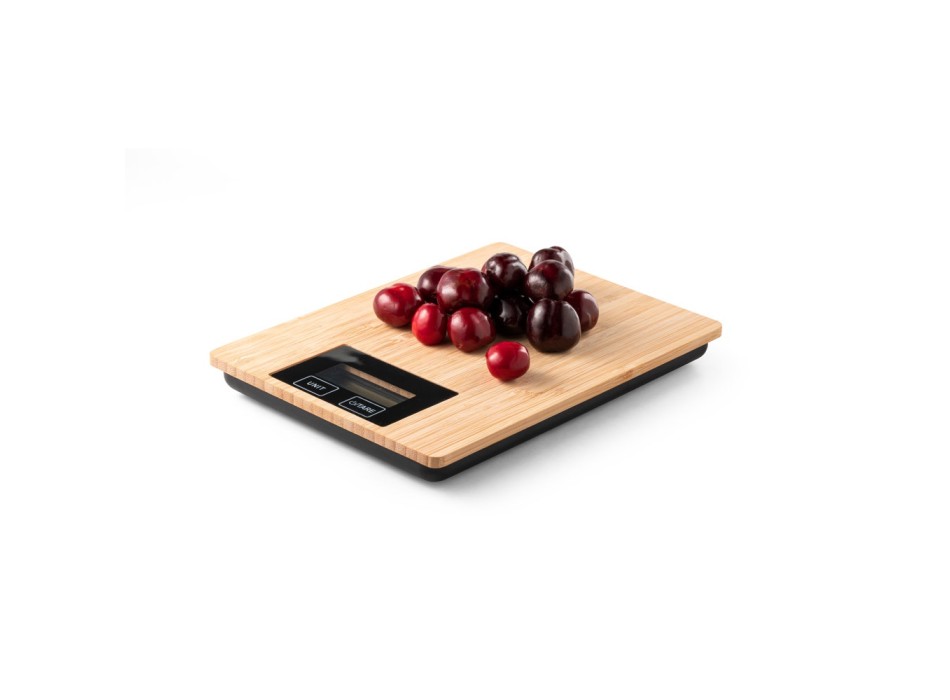 HEISENBERG. Bilancia da cucina digitale in bambù FullGadgets.com