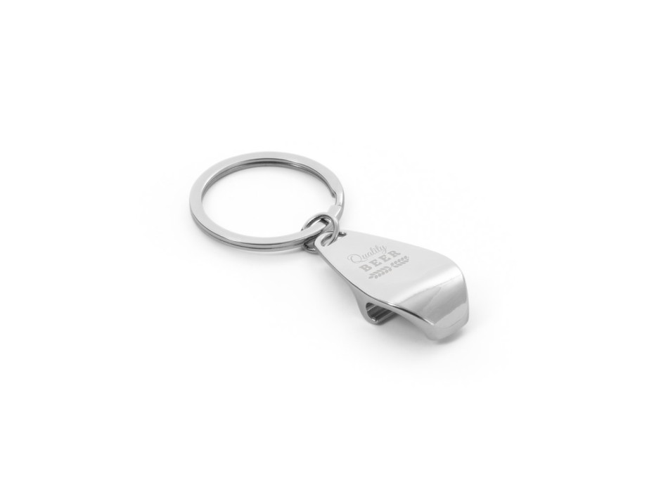 HELLI. Portachiavi in metallo con apribottiglie FullGadgets.com