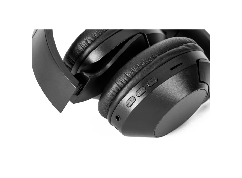 HENDRIX. Cuffie wireless pieghevoli con 20 ore di autonomia in ABS riciclato (100% rABS) FullGadgets.com