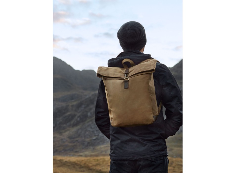 Heritage Waxed Canvas Backpack FullGadgets.com