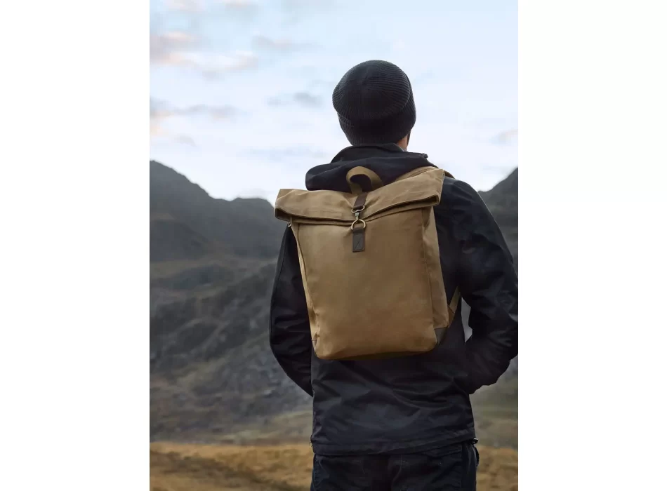 Heritage Waxed Canvas Backpack FullGadgets.com