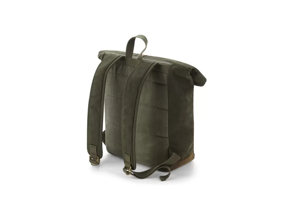 Heritage Waxed Canvas Backpack FullGadgets.com