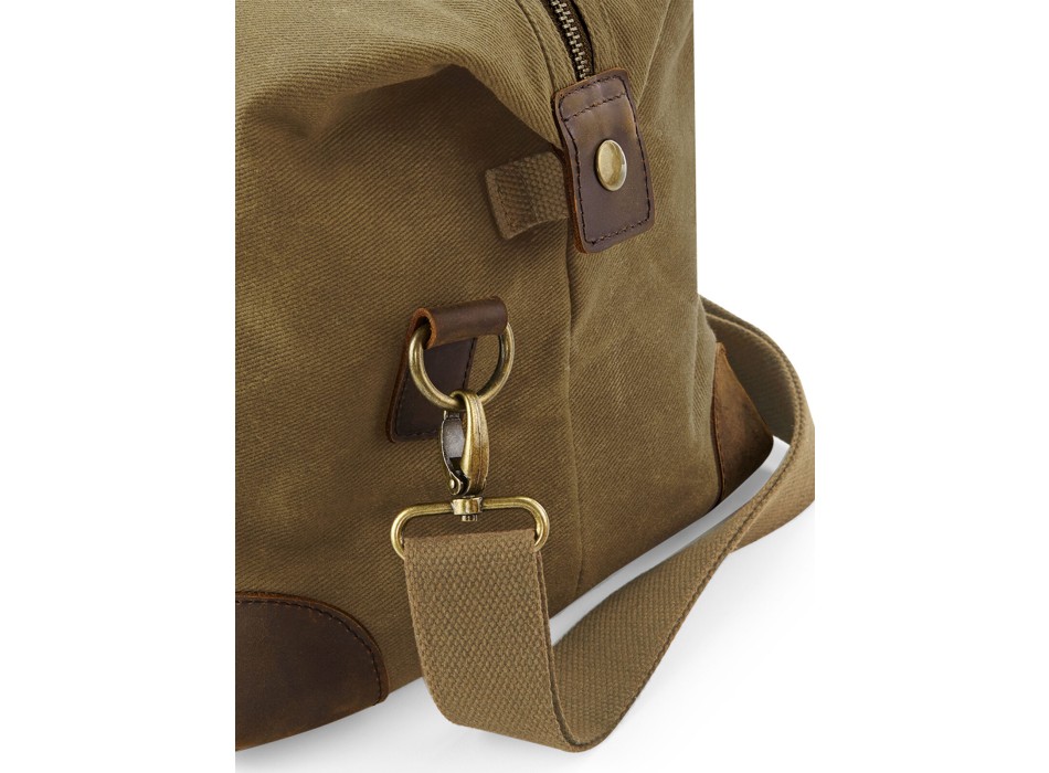 Heritage Waxed Canvas Holdall FullGadgets.com
