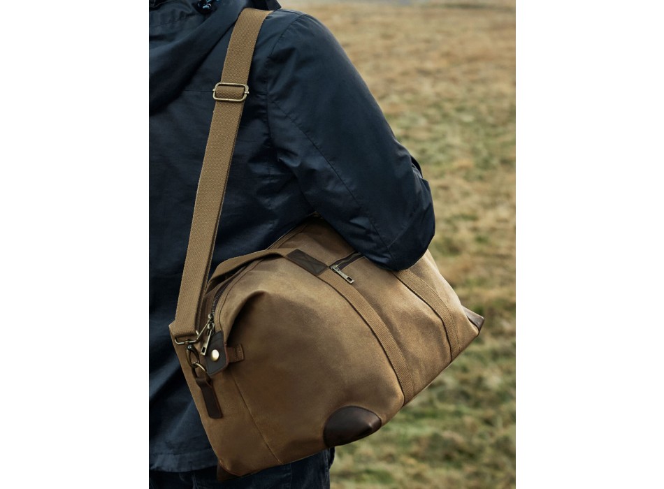 Heritage Waxed Canvas Holdall FullGadgets.com
