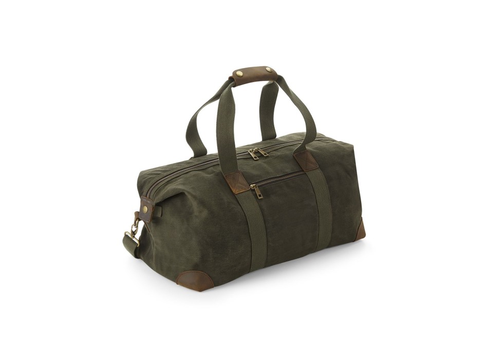 Heritage Waxed Canvas Holdall FullGadgets.com
