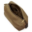 Heritage Waxed Canvas Wash Bag FullGadgets.com