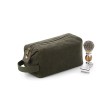 Heritage Waxed Canvas Wash Bag FullGadgets.com