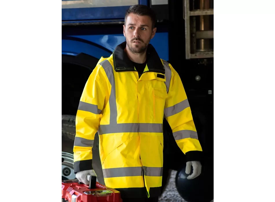 Hi-Vis Rain Lite Jacket FullGadgets.com